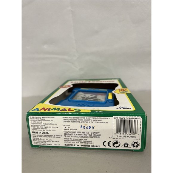 NEW in box Vintage VTG Sesame street little lessons animals age 2-5 years moving - Picture 5 of 5